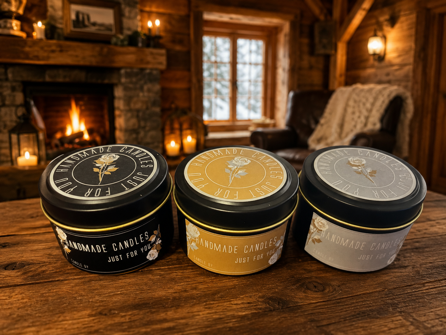 4oz Hand-poured Candle